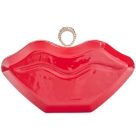 Circus by Sam Edelman Lips Frame Bag Red